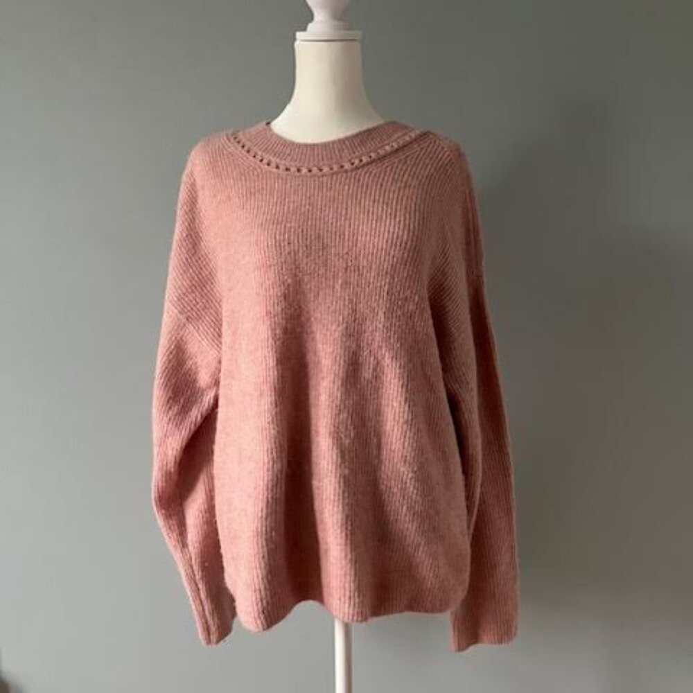 Supersoft Pink Pullover Sweater